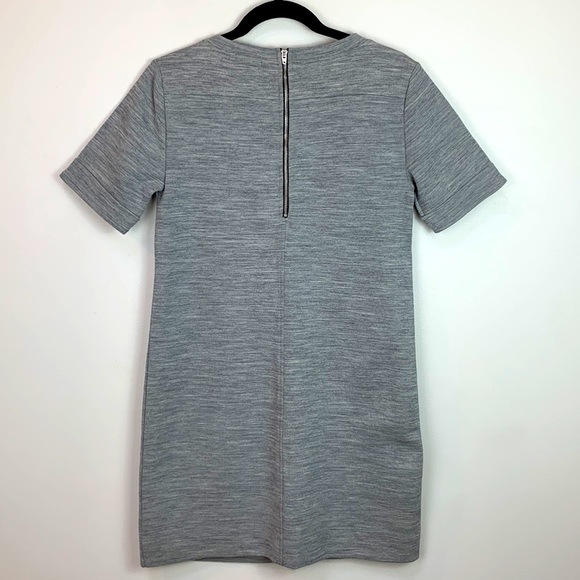 J. Crew Wool Ponte Zipper Pocket Shift Dress NWT - Picture 7 of 8